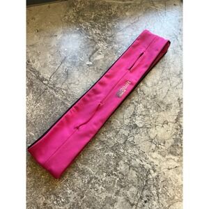 FlipBelt Running Belt Pink Elastic Waist Pack Fitness Travel Money Holder